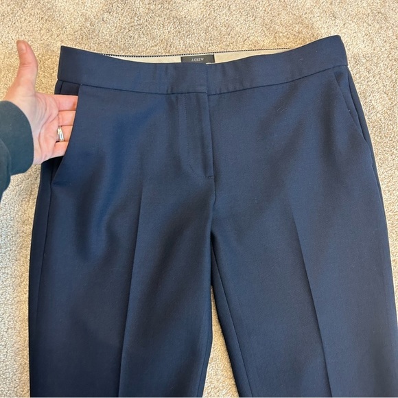 J.CREW navy blue Campbell ankle pants Sz 6 - Picture 2 of 12
